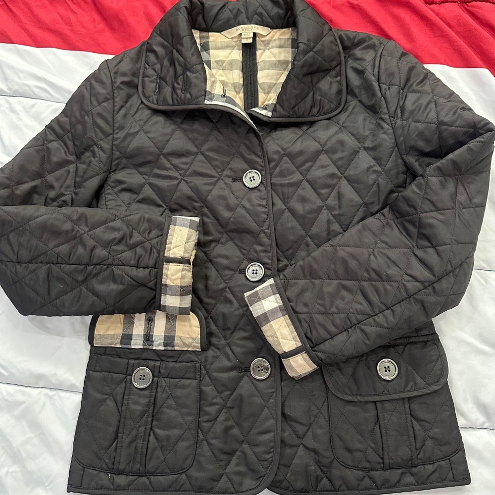 Burberry Quilted Jacket BLACK